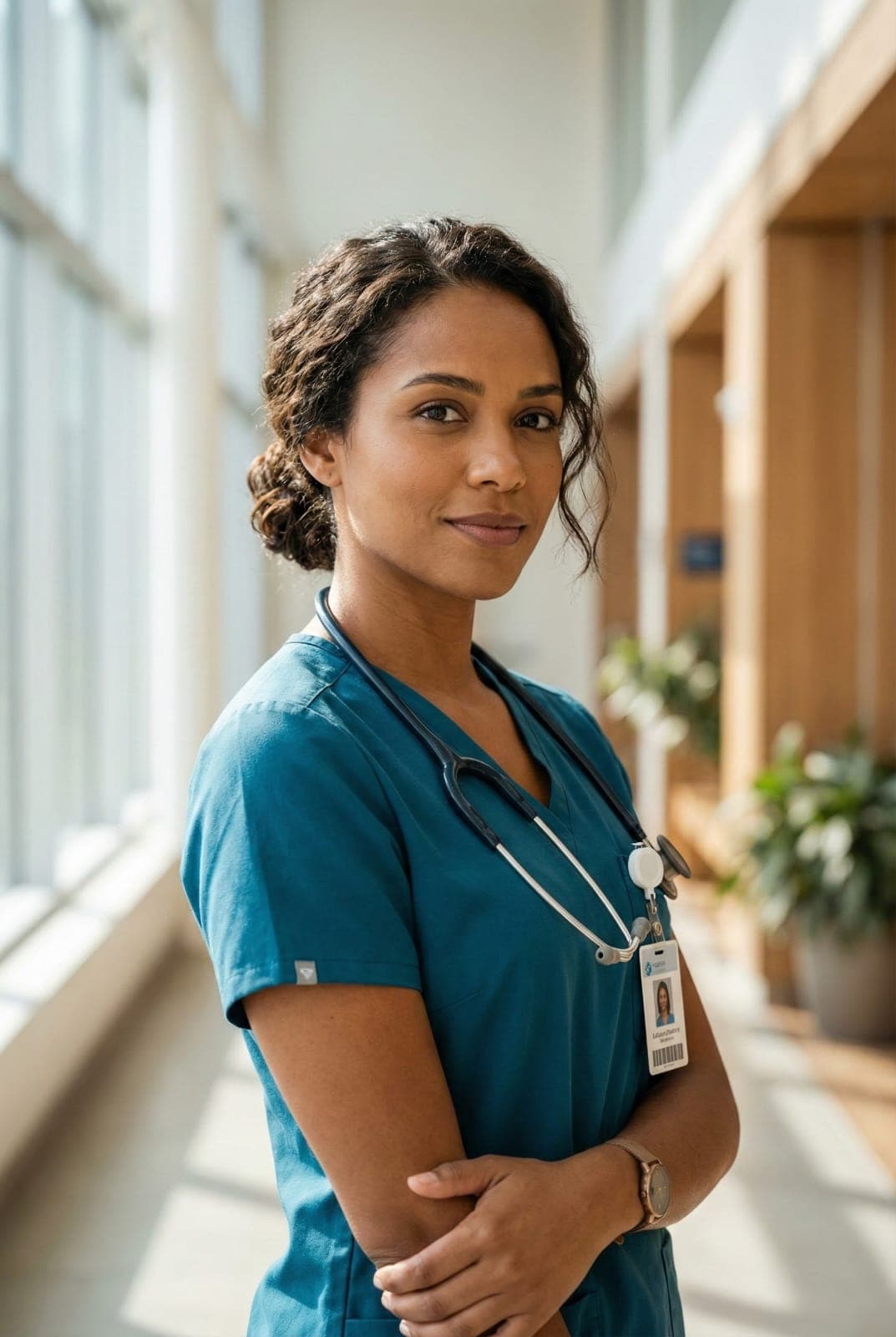 Médica brasileira profissional